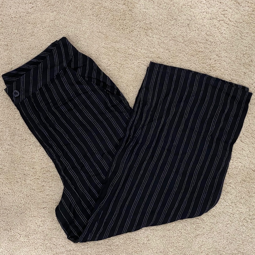RVCA Black Stripe Pants